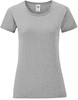 Fruit Of The Loom F131 Ladies´ Iconic T - Athletic Heather - S afbeelding
