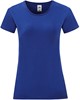 Fruit Of The Loom F131 Ladies´ Iconic T - Cobalt Blue - XXL afbeelding