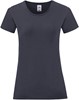 Fruit Of The Loom F131 Ladies´ Iconic T - Deep Navy - L afbeelding