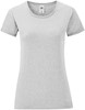 Fruit Of The Loom F131 Ladies´ Iconic T - Heather Grey - S afbeelding