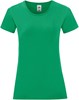 Fruit Of The Loom F131 Ladies´ Iconic T - Kelly Green - S afbeelding 1