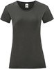 Fruit Of The Loom F131 Ladies´ Iconic T - Light Graphite (Solid) - XS afbeelding