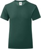 Fruit Of The Loom F131K Girls Iconic T - Forest Green - 116 afbeelding