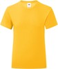 Fruit Of The Loom F131K Girls Iconic T - Sunflower - 164 afbeelding