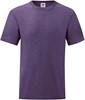 Fruit Of The Loom F140 Valueweight T - Heather Purple - M afbeelding