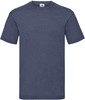 Fruit Of The Loom F140 Valueweight T - Vintage Heather Navy - M afbeelding