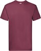 Fruit Of The Loom F181 Super Premium T - Burgundy - S afbeelding