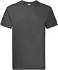Fruit Of The Loom F181 Super Premium T - Light Graphite (Solid) - S afbeelding