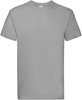 Fruit Of The Loom F181 Super Premium T - Zinc (Solid) - S afbeelding