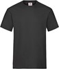 Fruit Of The Loom F182 Heavy Cotton T - Black - S afbeelding