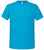 Fruit Of The Loom F185 Iconic 195 T - Azure Blue - L afbeelding