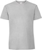 Fruit Of The Loom F185 Iconic 195 T - Zinc (Solid) - S afbeelding