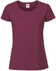 Fruit Of The Loom F186 Ladies Iconic 195 T - Burgundy - M afbeelding