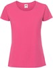 Fruit Of The Loom F186 Ladies Iconic 195 T - Fuchsia - L afbeelding