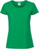 Fruit Of The Loom F186 Ladies Iconic 195 T - Kelly Green - M afbeelding