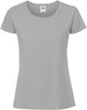 Fruit Of The Loom F186 Ladies Iconic 195 T - Zinc (Solid) - M afbeelding