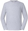 Fruit Of The Loom F195 Iconic 195 Long Sleeve T - Heather Grey - 3XL afbeelding