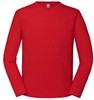 Fruit Of The Loom F195 Iconic 195 Long Sleeve T - Red - XS afbeelding