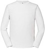 Fruit Of The Loom F195 Iconic 195 Long Sleeve T - White - XXL afbeelding