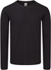 Fruit Of The Loom F244 Iconic 150 Long Sleeve T - Black - XXL afbeelding