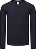 Fruit Of The Loom F244 Iconic 150 Long Sleeve T - Deep Navy - 3XL afbeelding