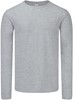 Fruit Of The Loom F244 Iconic 150 Long Sleeve T - Heather Grey - S afbeelding