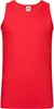 Fruit Of The Loom F260 Valueweight Athletic Vest - Red - S afbeelding