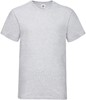 Fruit Of The Loom F270 Valueweight V-Neck T - Heather Grey - XXL afbeelding