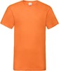 Fruit Of The Loom F270 Valueweight V-Neck T - Orange - L afbeelding