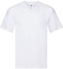 Fruit Of The Loom F272 Original V-Neck T - White - L afbeelding
