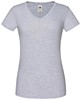 Fruit Of The Loom F274 Ladies´ Iconic 150 V Neck T - Heather Grey - S afbeelding