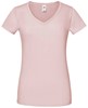 Fruit Of The Loom F274 Ladies´ Iconic 150 V Neck T - Powder Rose - M afbeelding