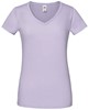 Fruit Of The Loom F274 Ladies´ Iconic 150 V Neck T - Soft Lavender - M afbeelding