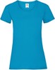 Fruit Of The Loom F288N Ladies´ Valueweight T - Azure Blue - XXL afbeelding