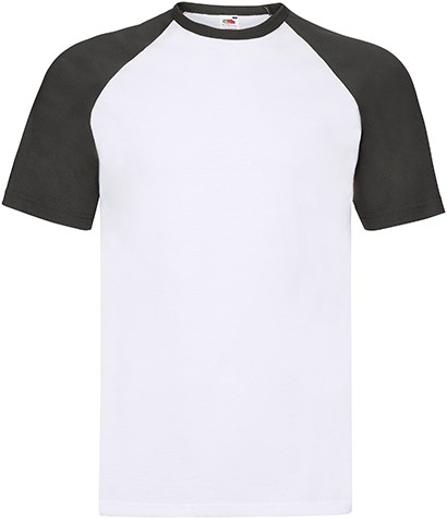 Fruit Of The Loom F295 Short Sleeve Baseball T