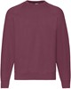 Fruit Of The Loom F304 Classic Raglan Sweat - Burgundy - XL afbeelding
