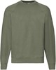 Fruit Of The Loom F304 Classic Raglan Sweat - Classic Olive - S afbeelding