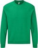 Fruit Of The Loom F304 Classic Raglan Sweat - Heather Green - XL afbeelding