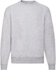 Fruit Of The Loom F304 Classic Raglan Sweat - Heather Grey - XL afbeelding