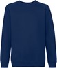 Fruit Of The Loom F304K Kids´ Premium Raglan Sweat - Navy - 140 afbeelding