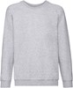 Fruit Of The Loom F304NK Kids´ Classic Raglan Sweat - Heather Grey - 140 afbeelding