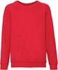 Fruit Of The Loom F304NK Kids´ Classic Raglan Sweat - Red - 152 afbeelding