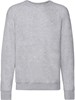 Fruit Of The Loom F310 Lightweight Raglan Sweat - Heather Grey - XL afbeelding
