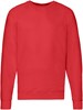 Fruit Of The Loom F310 Lightweight Raglan Sweat - Red - S afbeelding