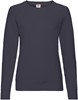 Fruit Of The Loom F315 Ladies´ Lightweight Raglan Sweat - Deep Navy - XXL afbeelding