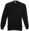 Fruit Of The Loom F324 Classic Set-in Sweat - Black - 4XL afbeelding