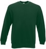Fruit Of The Loom F324 Classic Set-in Sweat - Bottle Green - M afbeelding