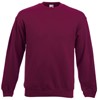 Fruit Of The Loom F324 Classic Set-in Sweat - Burgundy - S afbeelding