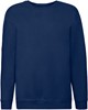 Fruit Of The Loom F324K Kids´ Premium Set-In Sweat - Navy - 152 afbeelding