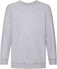 Fruit Of The Loom F324NK Kids´ Classic Set-In Sweat - Heather Grey - 104 afbeelding